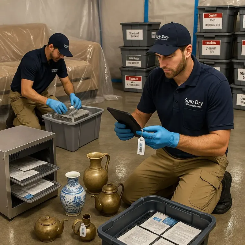 Content Protection and Restoration process in Canal Winchester, OH