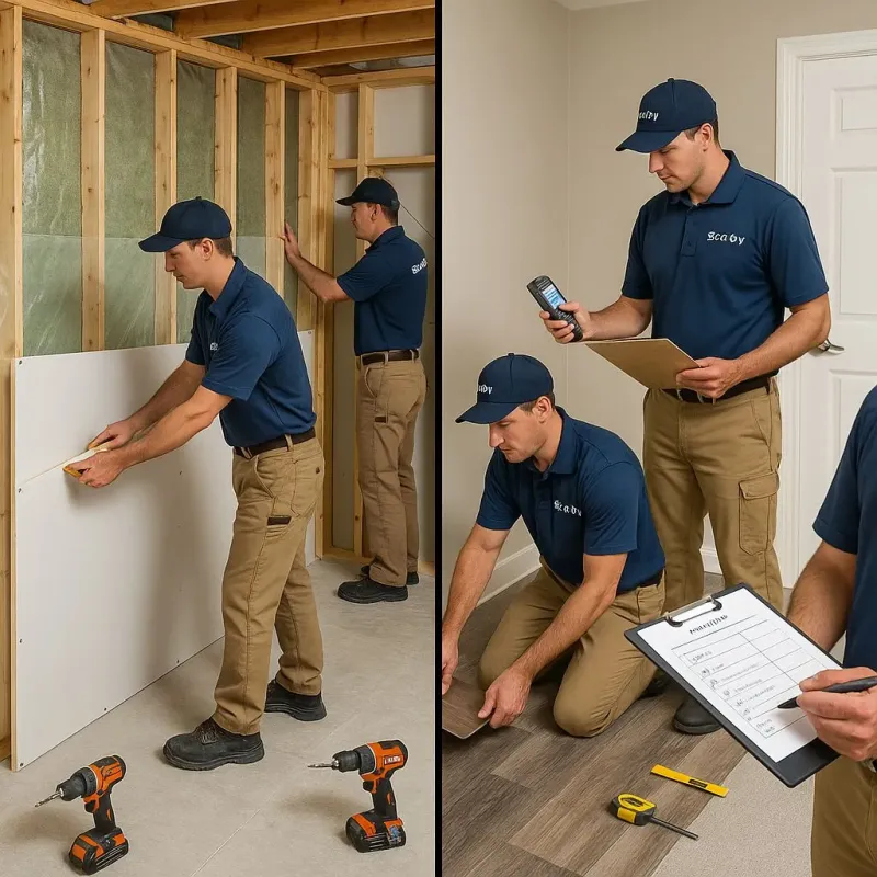 Repairs and Reconstruction process in Canal Winchester, OH