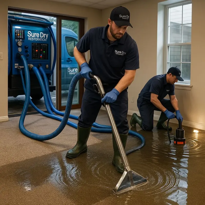 Water Extraction and Removal process in Canal Winchester, OH